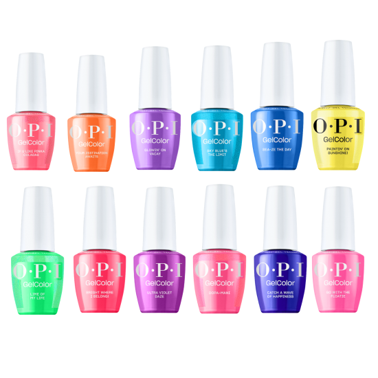 OPI GelColor "Trip To The Brite Side" Summer 2026 Full Gel Collection (12 Shades)