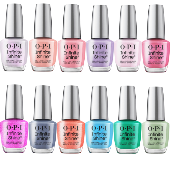 OPI Infinite Shine OPIcons Spring 2026 Full Collection (12 Shades)