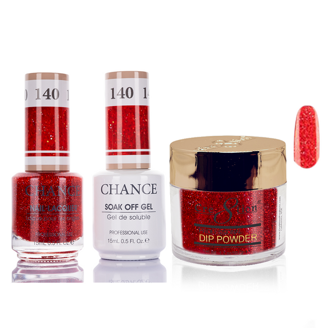 140 - Cre8tion Chance - Roses are Red Collection 3 in 1 Matching Trio Set