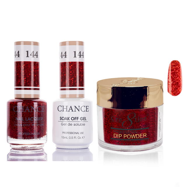 144 - Cre8tion Chance - Roses are Red Collection 3 in 1 Matching Trio Set