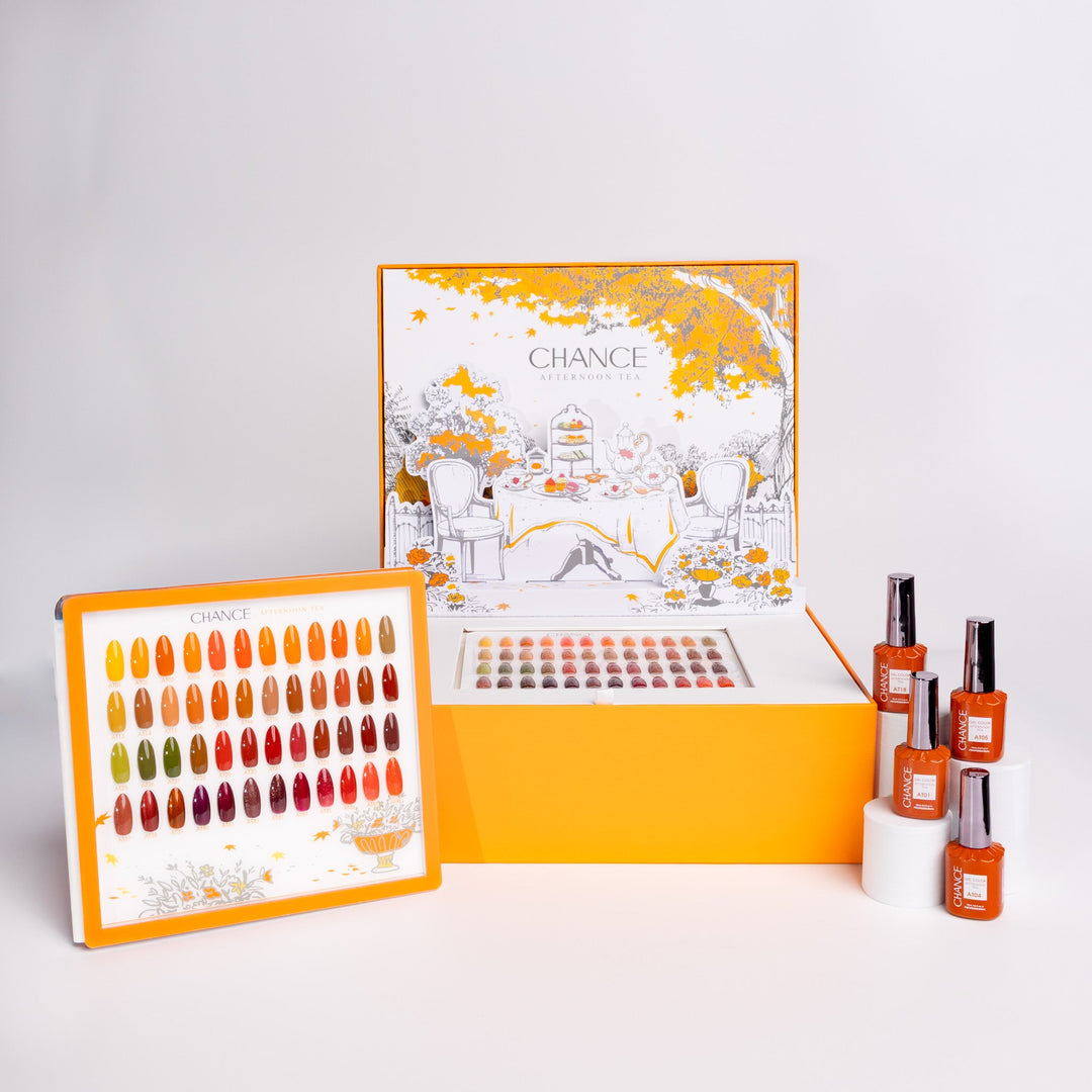 Cre8tion Chance "Afternoon Tea" Gel Full Kit 48 Colors