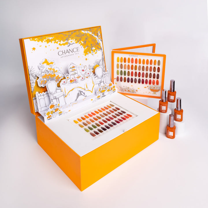 Cre8tion Chance "Afternoon Tea" Gel Full Kit 48 Colors