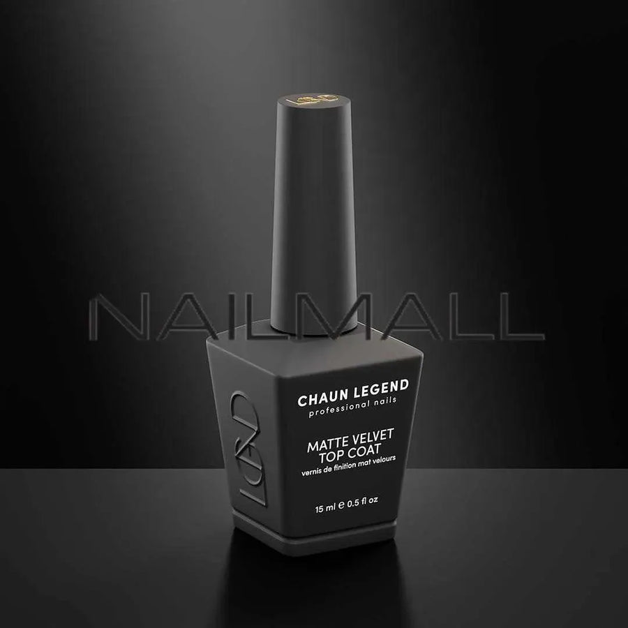 Chaun Legend Professional Nails	LGND Gel Polish	Legend Velvet Matte Top Coat	Clear	0.5OZ	LGVELVET