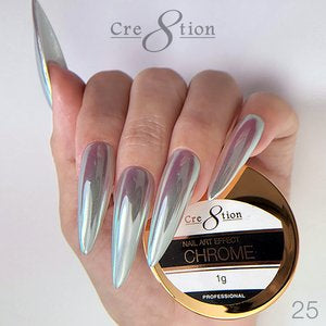 Cre8tion Chrome Nail Art Effect Powder 1g - 25 Chameleon Chrome