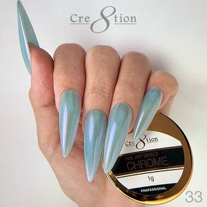 Cre8tion Chrome Nail Art Effect Powder 1g - 33