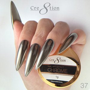 Cre8tion Chrome Nail Art Effect Powder 1g - 37