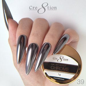 Cre8tion Chrome Nail Art Effect Powder 1g - 39