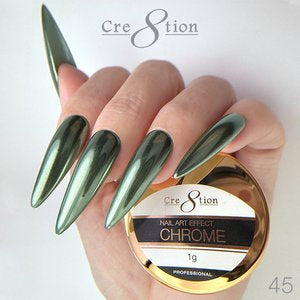 Cre8tion Chrome Nail Art Effect Powder 1g - 45