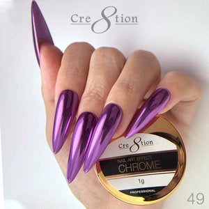 Cre8tion Chrome Nail Art Effect Powder 1g - 49