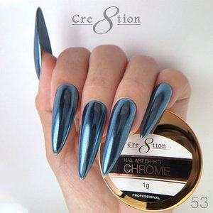 Cre8tion Chrome Nail Art Effect Powder 1g - 53