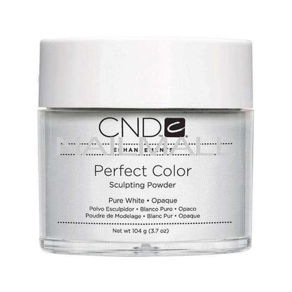 CND Perfect Color Sculpting Powder - Pure White nailmall