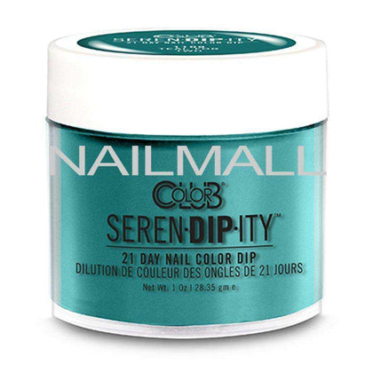 Color Club Serendipity Dip Powder - XDIP1109 - Teal for Two nailmall