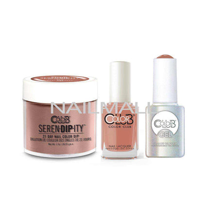 Color Club Trio - Gel, Lacquer, & Dip Combo - Best Dressed List Trio Set - Gel, Lacquer, & Dip