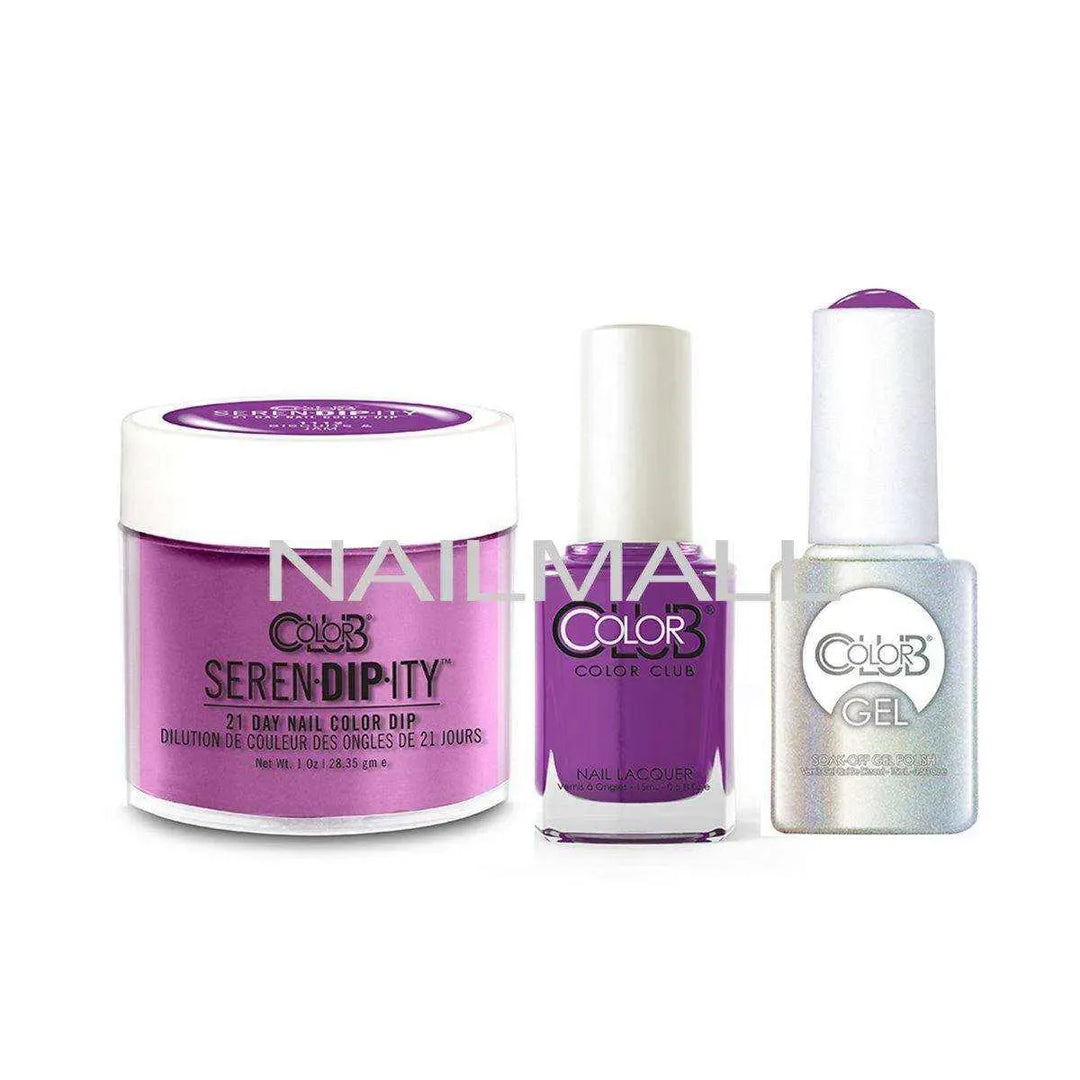Color Club Trio - Gel, Lacquer, & Dip Combo - Biscuits And Jam Trio Set - Gel, Lacquer, & Dip