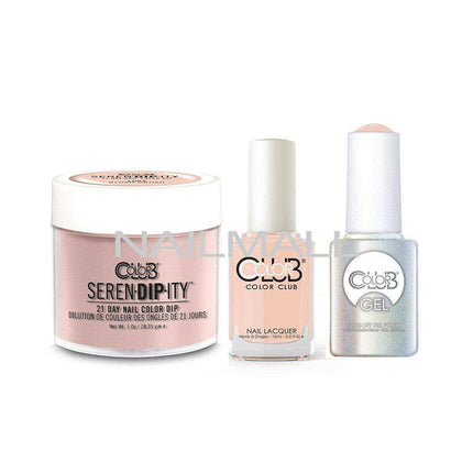 Color Club Trio - Gel, Lacquer, & Dip Combo - Blush Crush Trio Set - Gel, Lacquer, & Dip