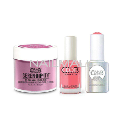 Color Club Trio - Gel, Lacquer, & Dip Combo - In Bloom Trio Set - Gel, Lacquer, & Dip