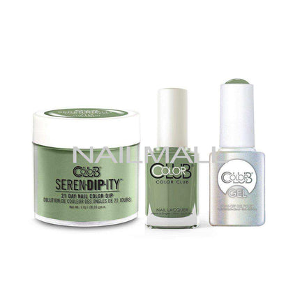 Color Club Trio - Gel, Lacquer, & Dip Combo - Its About Thyme Trio Set - Gel, Lacquer, & Dip