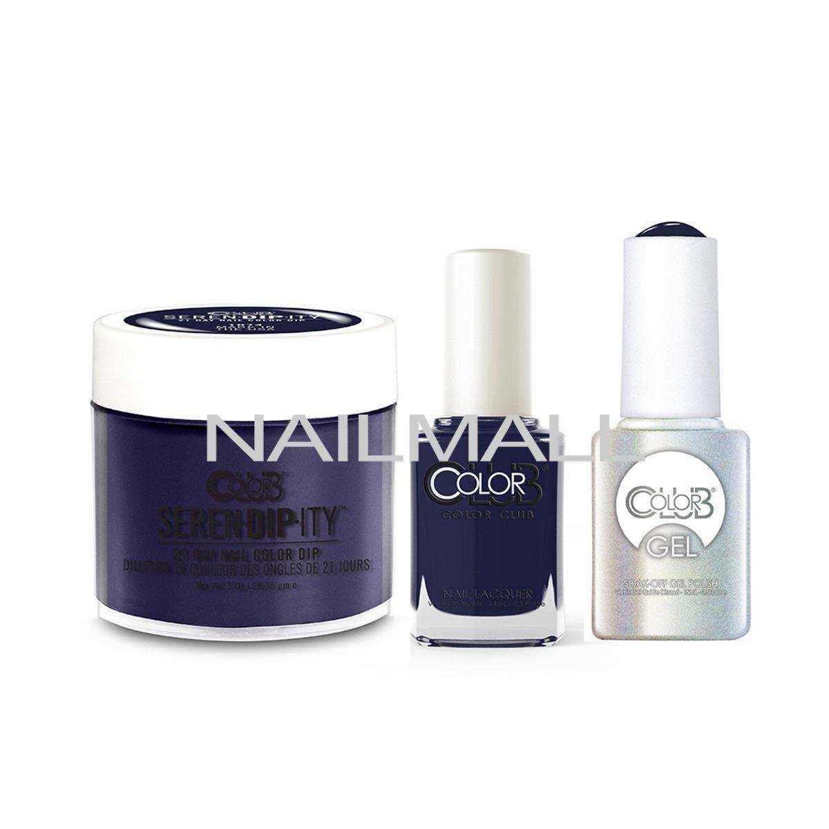 Color Club Trio - Gel, Lacquer, & Dip Combo - Made In The Usa