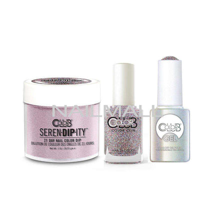 Color Club Trio - Gel, Lacquer, & Dip Combo - Magic Attraction Trio Set - Gel, Lacquer, & Dip