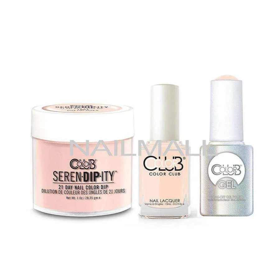 Color Club Trio - Gel, Lacquer, & Dip Combo - Poetic Hues Trio Set - Gel, Lacquer, & Dip