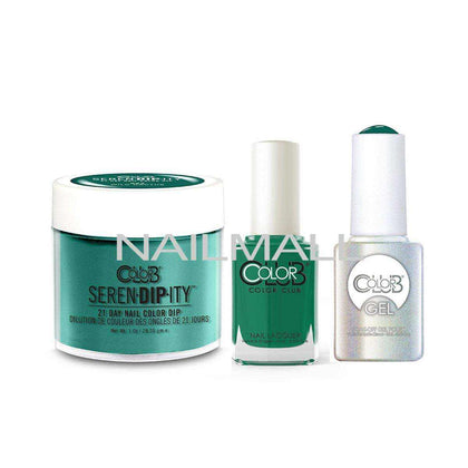 Color Club Trio - Gel, Lacquer, & Dip Combo - Wild Cactus Trio Set - Gel, Lacquer, & Dip