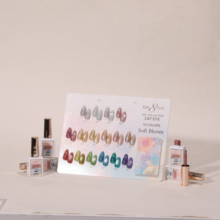 Cre8tion Cat Eye Soft Bloom Collection - 16 Colors