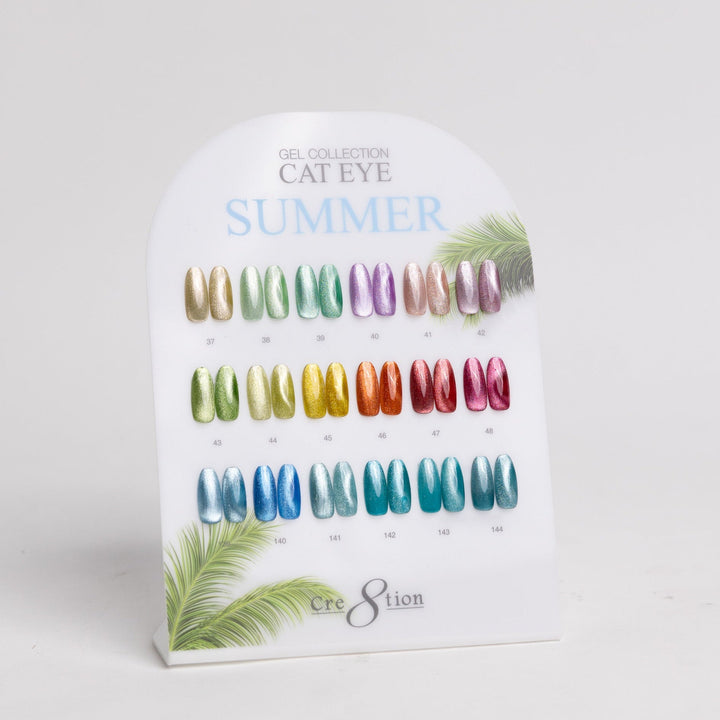 Cre8tion Cat Eye Gel Summer Collection Kit - 18 Colors