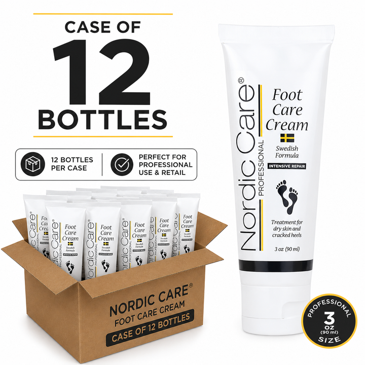 Nordic Care Foot Cream | Deep Moisturizing Foot Cream – 3oz, 6oz & 32oz