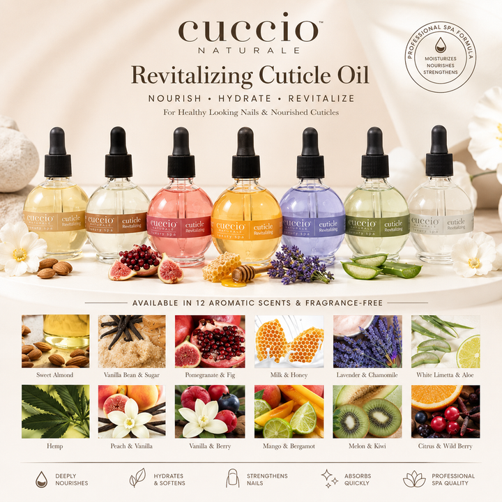 Cuccio Naturale Revitalizing Cuticle Oil 2.5oz | Professional Cuticle Oil
