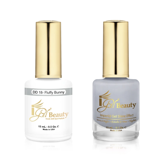 DD18 - Fluffy Bunny - iGel Beauty Duo