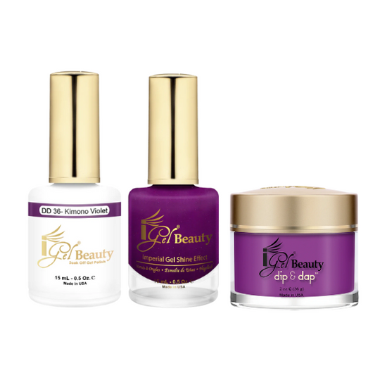 DD36 - Kimono Violet - iGel Beauty Trio