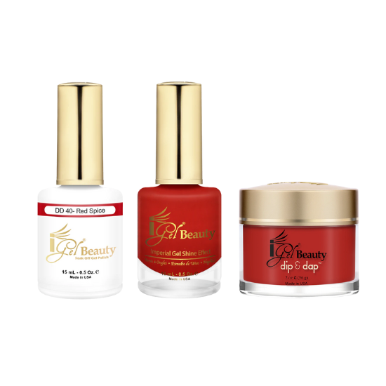 DD40 - Red Spice - iGel Beauty Trio