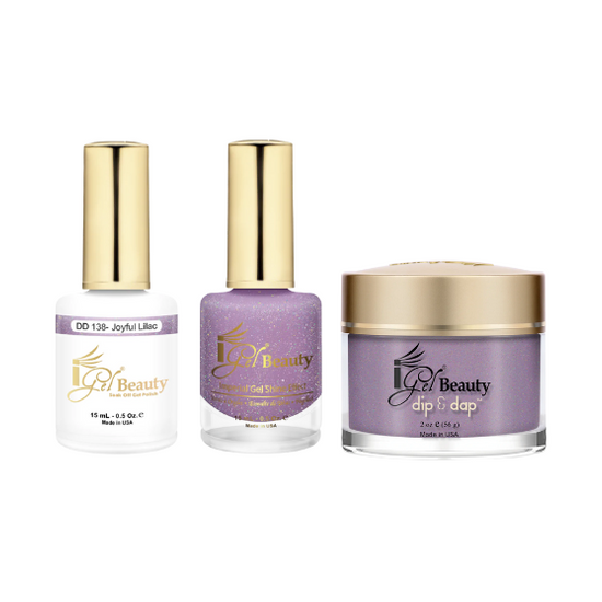 DD138 - Joyful Lilac - iGel Beauty Trio