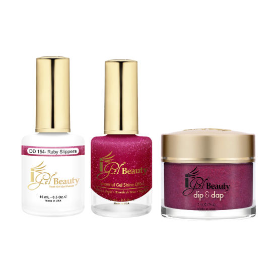 DD154 - Ruby Slippers - iGel Beauty Trio