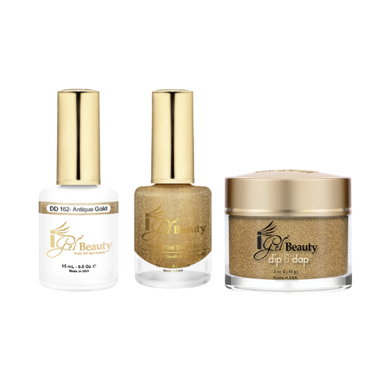 DD162 - Antique Gold - iGel Beauty Trio