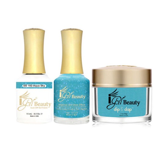 DD192 - Aqua Sky - iGel Beauty Trio