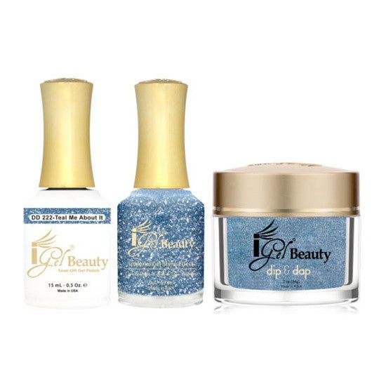 DD222 - Teal Me About It - iGel Beauty Trio