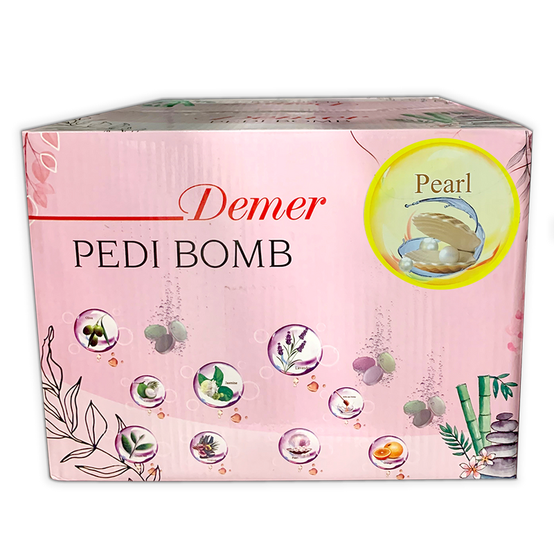 Demer Pedi Bomb - Pearl (100 pcs or 400 pcs)