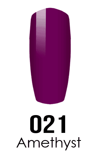 DND DC Duo - Gel & Lacquer Combo - Amethyst - DC21 Duo - Gel & Lacquer Combo