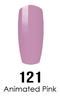 DND DC Duo - Gel & Lacquer Combo - Animated Pink - DC121