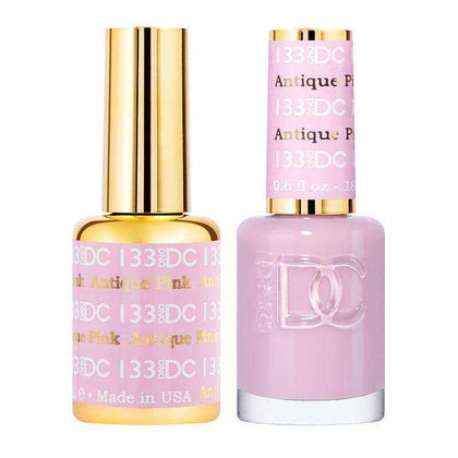 DND DC Duo - Gel & Lacquer Combo - Antique Pink - DC133 nailmall