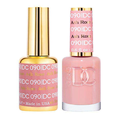 DND DC Duo - Gel & Lacquer Combo - Ash Rose - DC90 Duo - Gel & Lacquer Combo