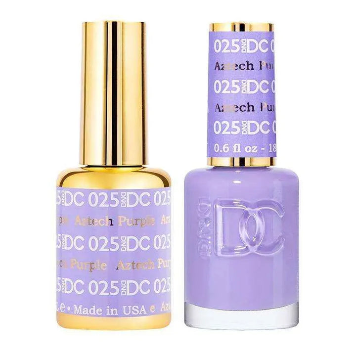 DND DC Duo - Gel & Lacquer Combo - Aztec Purple - DC25 Duo - Gel & Lacquer Combo