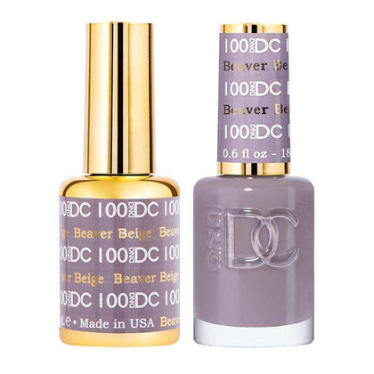 DND DC Duo - Gel & Lacquer Combo - Beaver Beige - DC100 nailmall