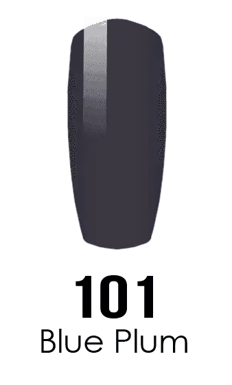 DND DC Duo - Gel & Lacquer Combo - Blue Plum - DC101 Duo - Gel & Lacquer Combo