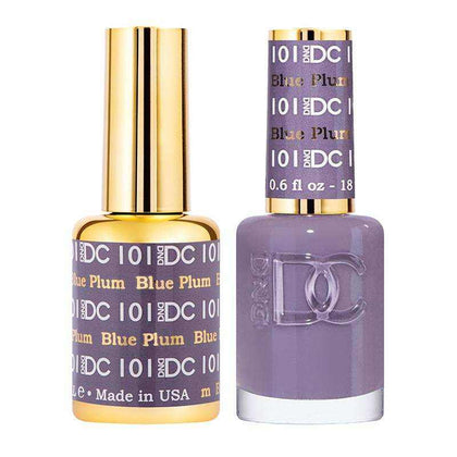 DND DC Duo - Gel & Lacquer Combo - Blue Plum - DC101 nailmall