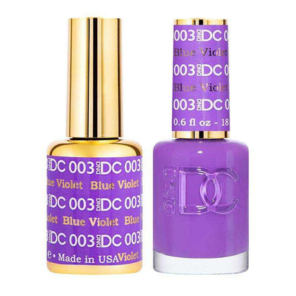 DND DC Duo - Gel & Lacquer Combo - Blue Violet - DC3 Duo - Gel & Lacquer Combo