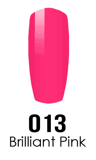 DND DC Duo - Gel & Lacquer Combo - Brilliant Pink - DC13