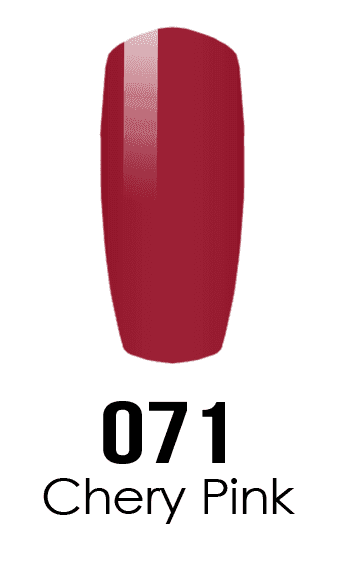 DND DC Duo - Gel & Lacquer Combo - Cherry Punch - DC71 Duo - Gel & Lacquer Combo