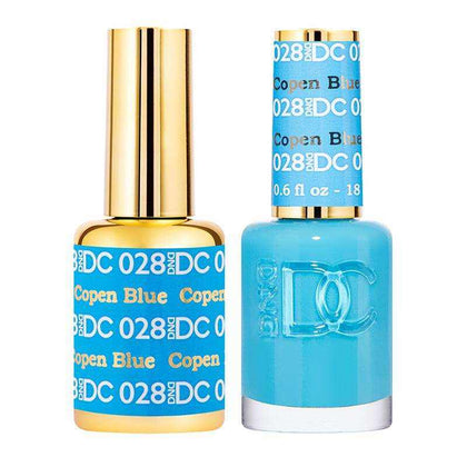 DND DC Duo - Gel & Lacquer Combo - Copen Blue - DC28 Duo - Gel & Lacquer Combo